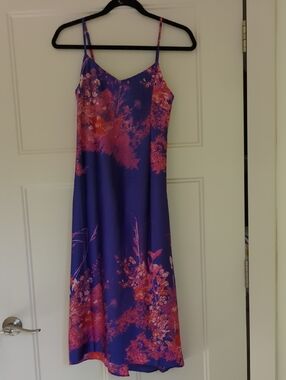 Vibrant Silky Banana Republic Dress